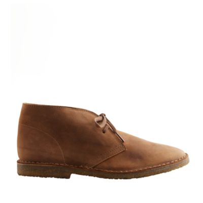 Oiled leather MacAlister boots in chester brown
