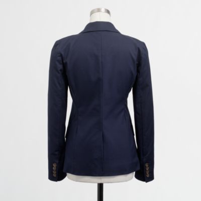 Factory suiting blazer in cotton
