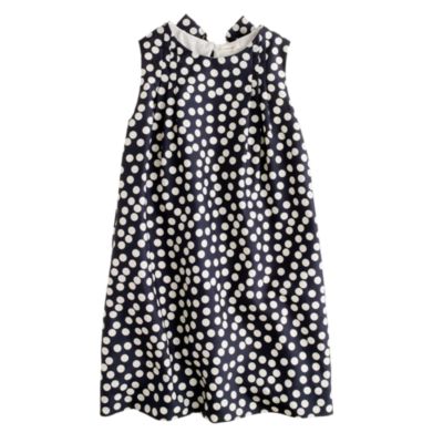 Girls' scatter-dot dress