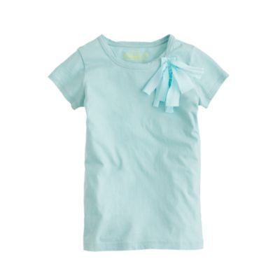 Girls' ribbon cluster tee