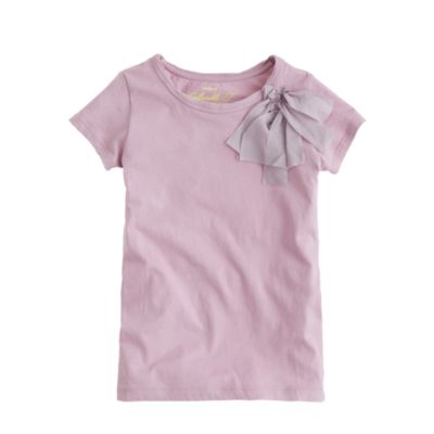 Girls' ribbon cluster tee