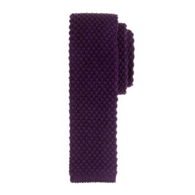Bubble knit tie