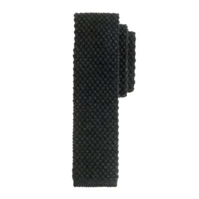 Bubble knit tie