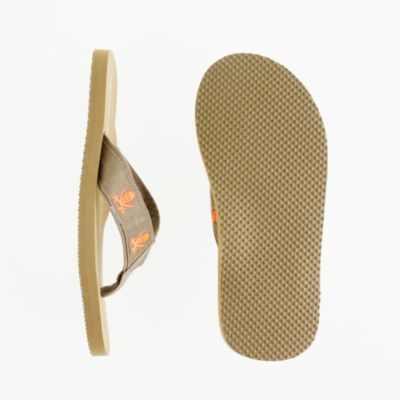Boys' critter flip-flops