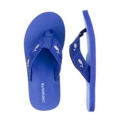 Boys' critter flip-flops