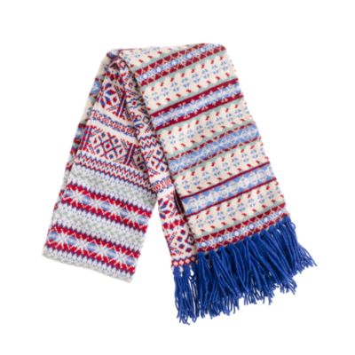 Drake's&reg; Fair Isle scarf
