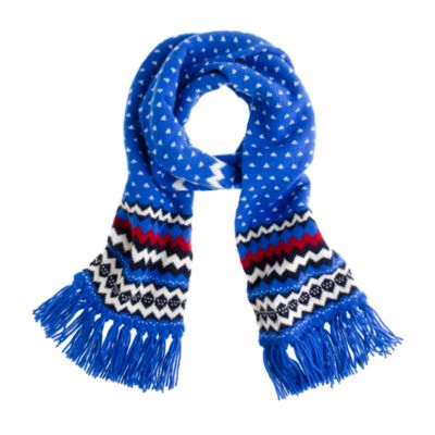 Drake's&reg; zigzag scarf