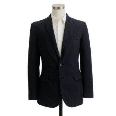 Unconstructed Ludlow sportcoat in Japanese cotton twill