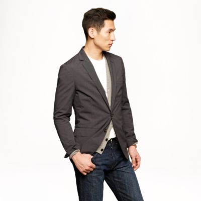 Unconstructed Ludlow sportcoat in Japanese cotton twill