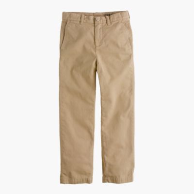 Boys' sun-faded chino in straight fit