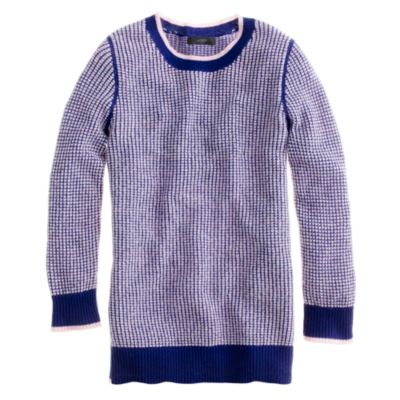 Collection cashmere waffle sweater