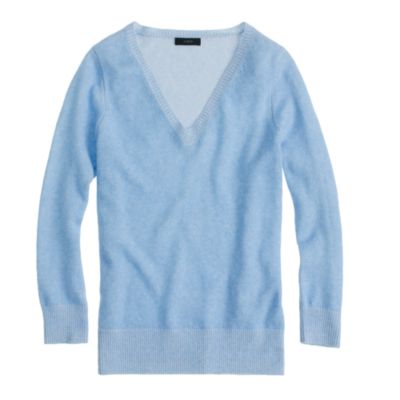 Collection cashmere plaited V-neck sweater