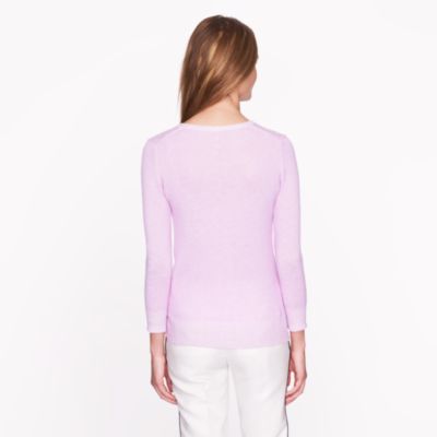 Collection cashmere plaited V-neck sweater