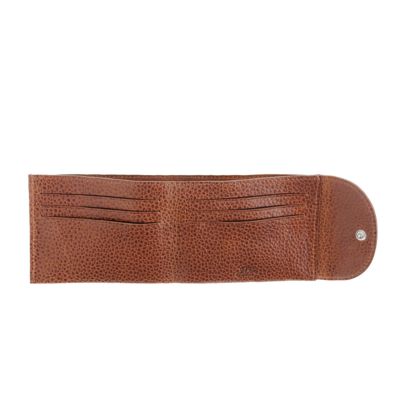 Leather snap billfold