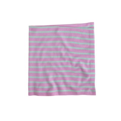 Collection cashmere baby blanket in mini-stripe