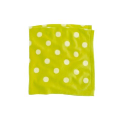 Collection cashmere baby blanket in polka dot