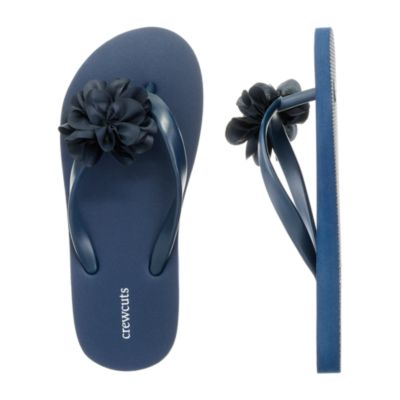 Girls' blossom flip-flops