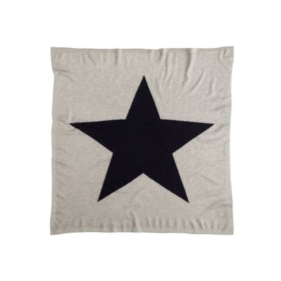 Collection cashmere baby blanket in star