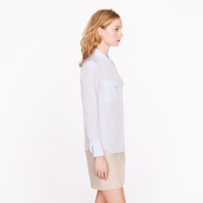 Blythe blouse in silk