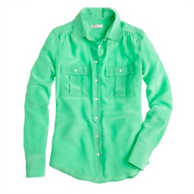 Blythe blouse in silk