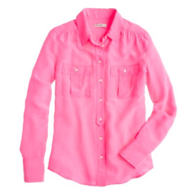 Blythe blouse in silk