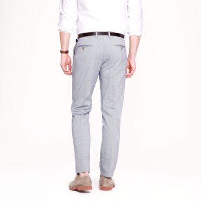 Ludlow classic suit pant in Italian oxford cloth