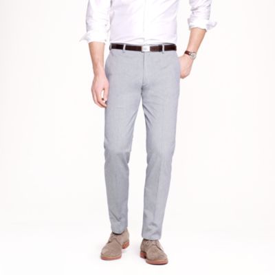 Ludlow classic suit pant in Italian oxford cloth
