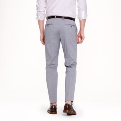Ludlow slim suit pant in Italian oxford cloth