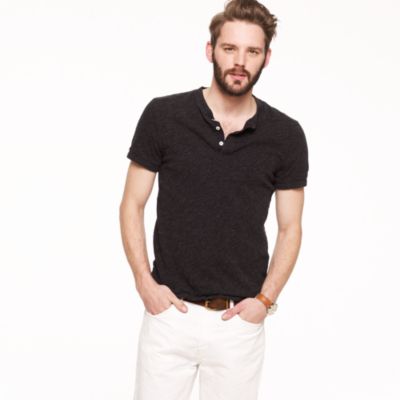 Jasp&eacute; short-sleeve henley