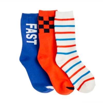 Boys' superfast socks three-pack