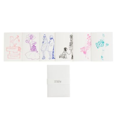 Crane & Co. for J.Crew sketch note Cards