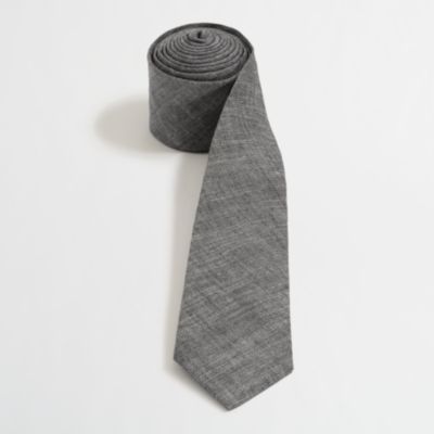 Factory chambray tie