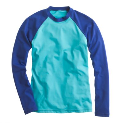 Colorblock sun shirt
