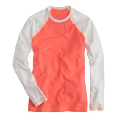 Colorblock sun shirt