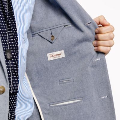 Unconstructed Ludlow Fielding sportcoat in Italian oxford cloth