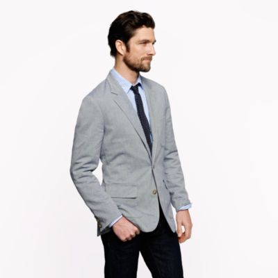 Unconstructed Ludlow Fielding sportcoat in Italian oxford cloth