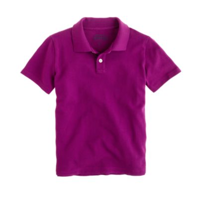Boys' piqu&eacute; polo