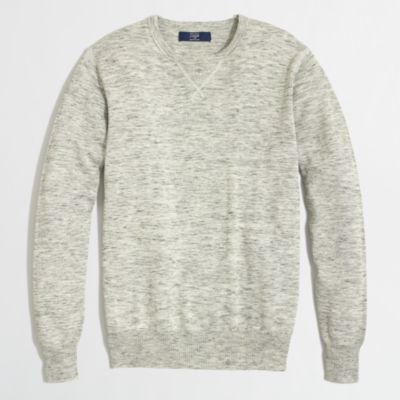 Factory heathered sweatshirt sweater