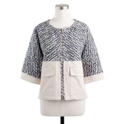 Collection tweed dolman jacket