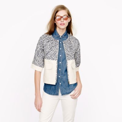 Collection tweed dolman jacket