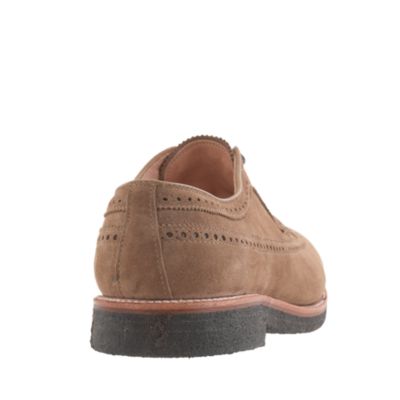 Limited-edition Alden&reg; for J.Crew longwing suede bluchers