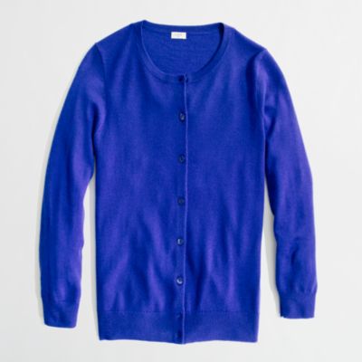 Factory summerweight cashmere cardigan