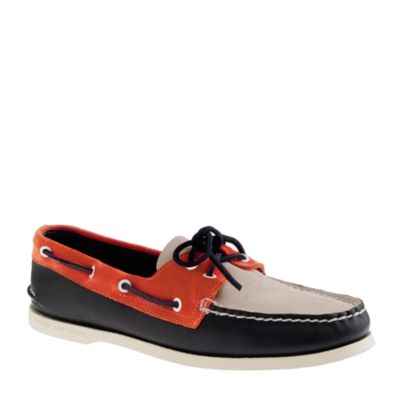 Sperry Top-Sider&reg; for J.Crew Authentic Original 2-eye boat shoes in leather and suede