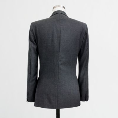 Factory Thompson two-button suit jacket with double vent