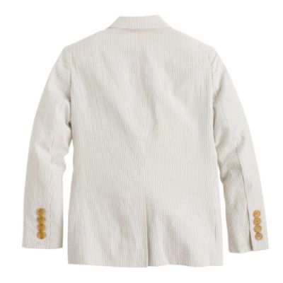 Boys' Ludlow suit jacket in seersucker