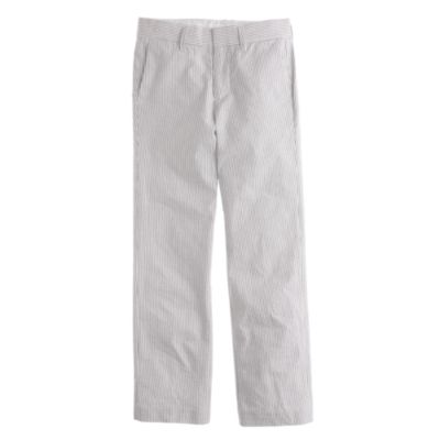 Boys' Ludlow suit pant in seersucker