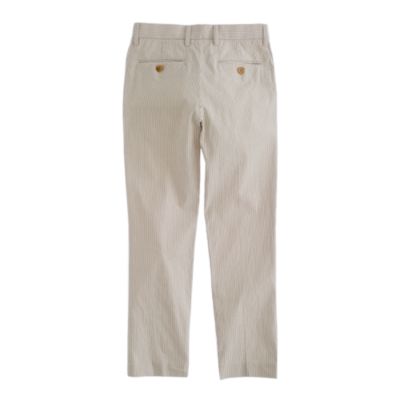 Boys' slim Ludlow suit pant in seersucker