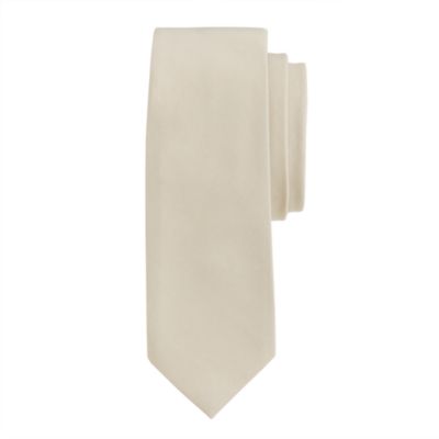 Italian cotton chino tie