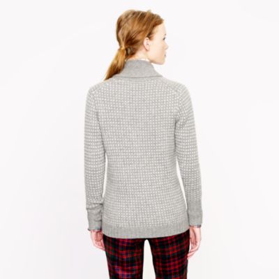 Collection cashmere shawl cardigan