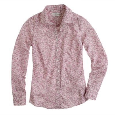 Liberty perfect shirt in Pepper floral